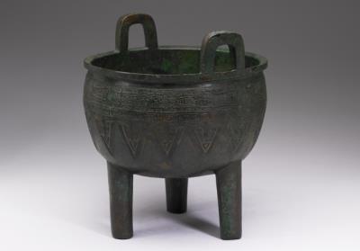 图片[2]-Ding cauldron with inscription “Zi x x”, late Shang dynasty, c. 13th-11th century BCE-China Archive